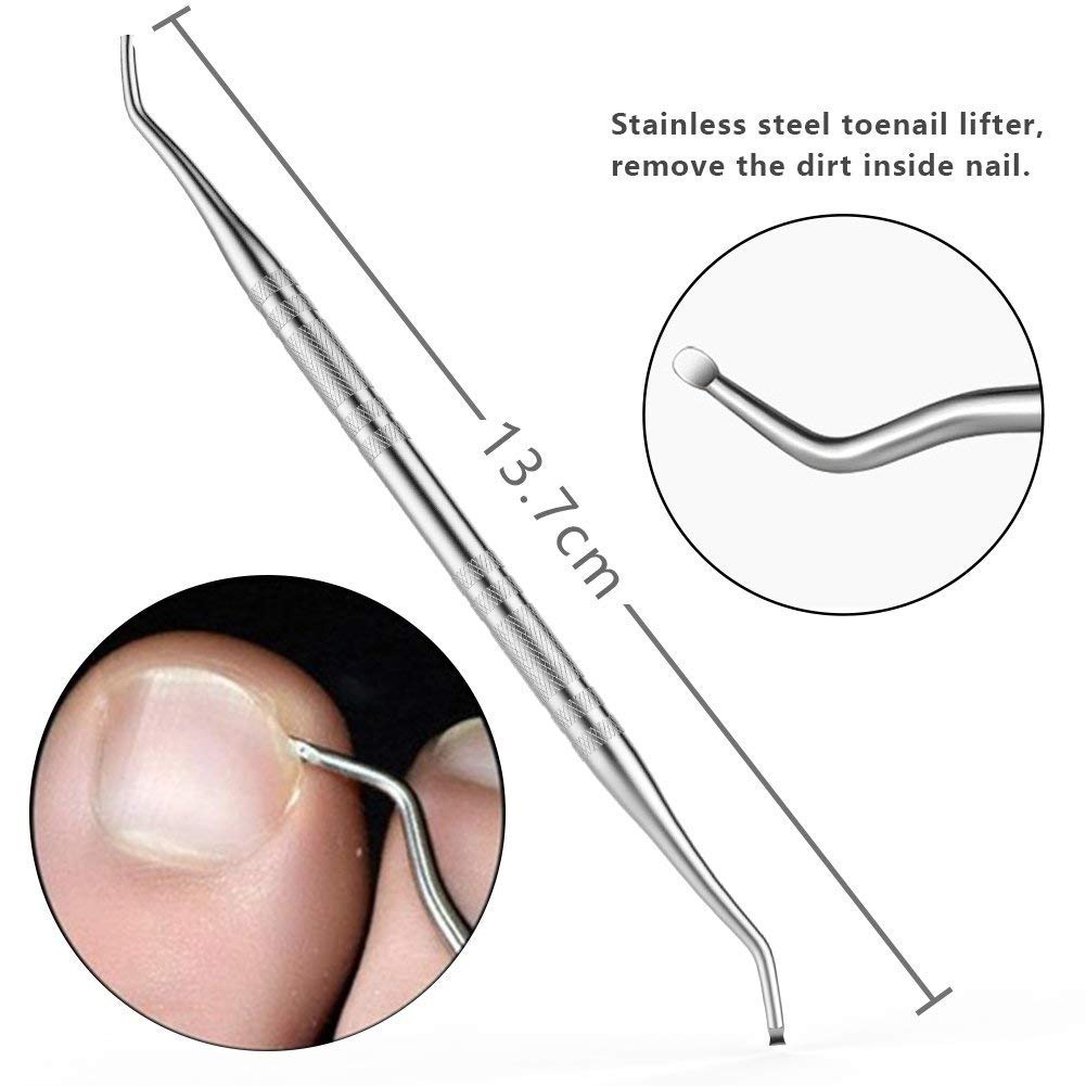 JTIEO Ingrown Toenail Tool Kit (9PCS), Professional Toe Nail Clipper Set for Ingrown & Thick Nail, Stainless Steel Ingrown Toenail Kit…: Beauty