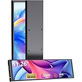 AISHICHEN 11.26" Mini Monitor FHD 1920x440 Small Wide Monitor for PC Case, LCD Screen IPS Display with HDMI & Type-C for Rasp