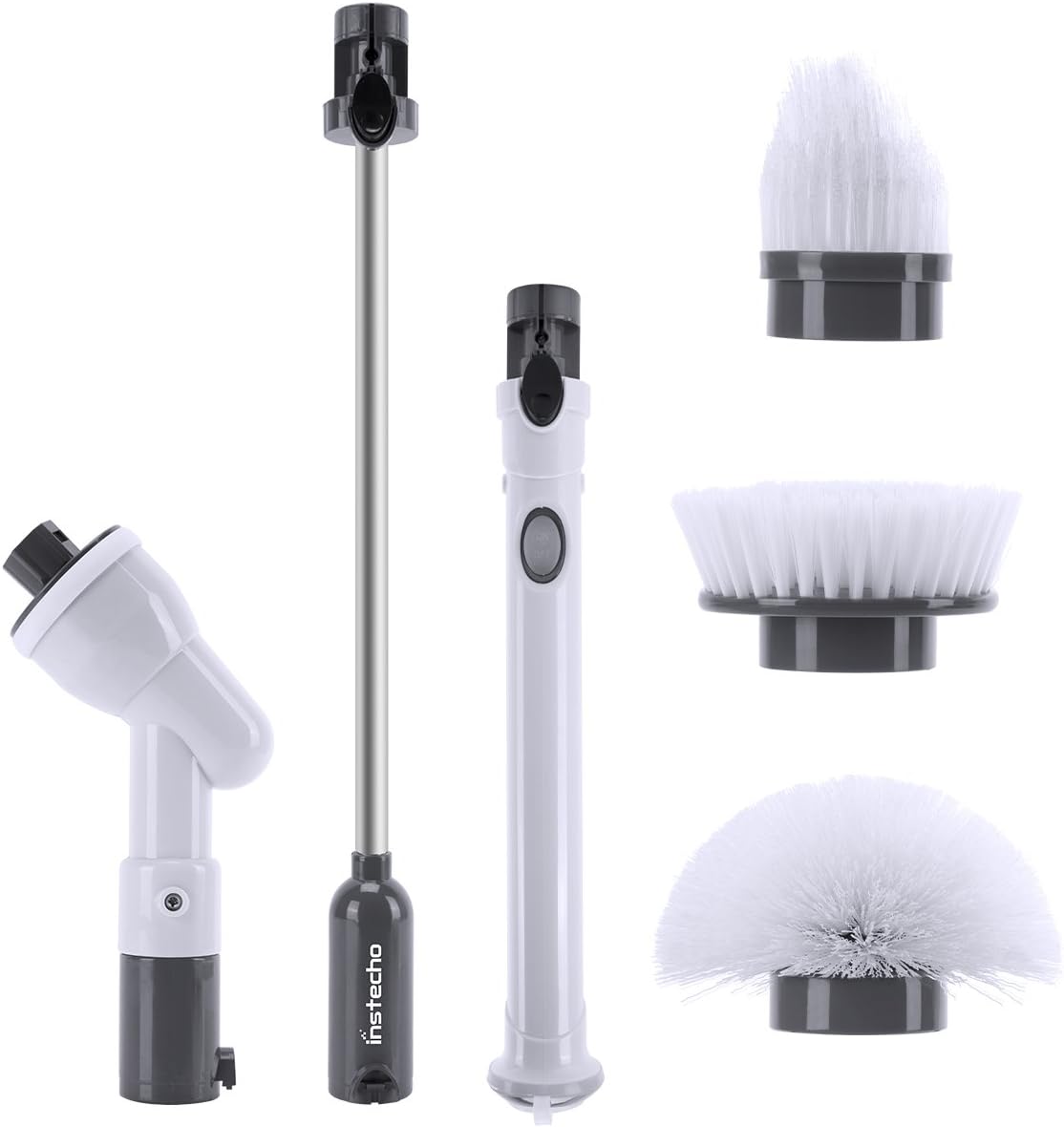 Electric Spin Scubber, instecho-360 Cordless Multi-Purpose Power Surface Scrubber and Cleaner