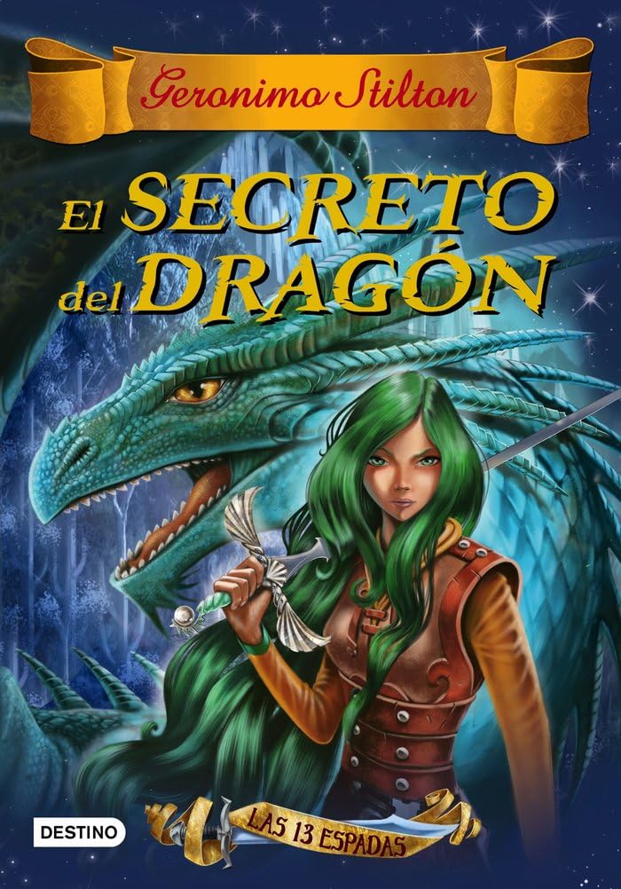 Portada de El secreto del dragón: Las 13 espadas nº 1 (Geronimo Stilton)