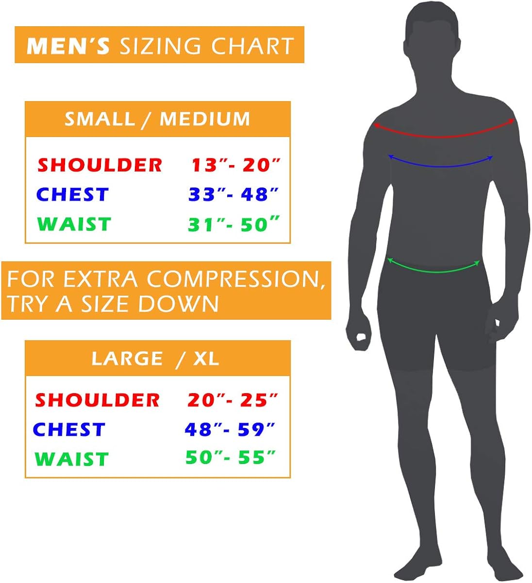 DROPSKIP Men's Slimming Body Shaper Compression Shirt, Mens Undershirt Shapewear White: Clothing
