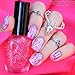 BORN PRETTY Round Stamping Plate Feather Arrow manicuring Nail Art Image Plate BP-152