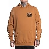 Sullen Men's Bone Coils Tattoo Lifestyle Graphic Long Sleeve Pullover Hooded Fleece Sweatshirt