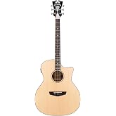 D'Angelico Premier Gramercy LS Acoustic-electric Guitar - Natural