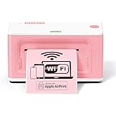 MUNBYN Wireless Thermal Printer, Wi-Fi Shipping Label Printer Compatible with AirPrint iPhone iPad macOS Android Windows Chromebook Etsy Ebay USPS for Small Business Home Use