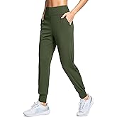 SANTINY Women's Joggers Pants with Pockets Lightweight High Waisted Athletic Gym Workout Pants for Women Yoga Travel