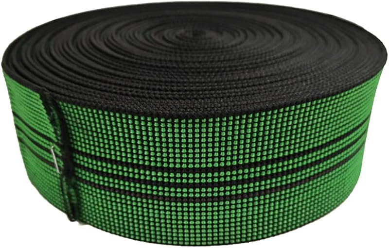 YLM1991 Upholstery Elastic Webbing 32ft 2in 5cm Latex Thread Polypropylene