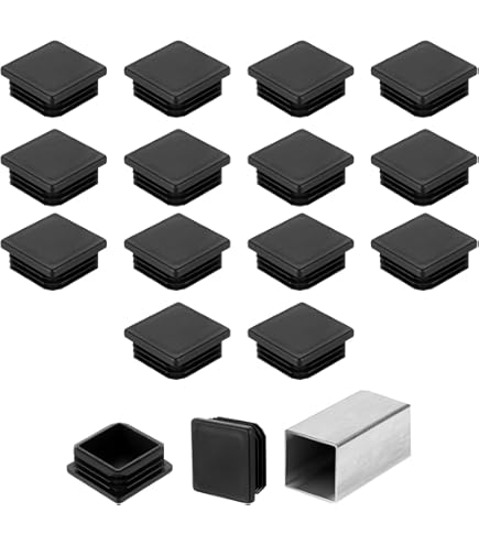 PATIKIL Embouts De Tube En Plastique 1/2" X1/2", 20 Pièces