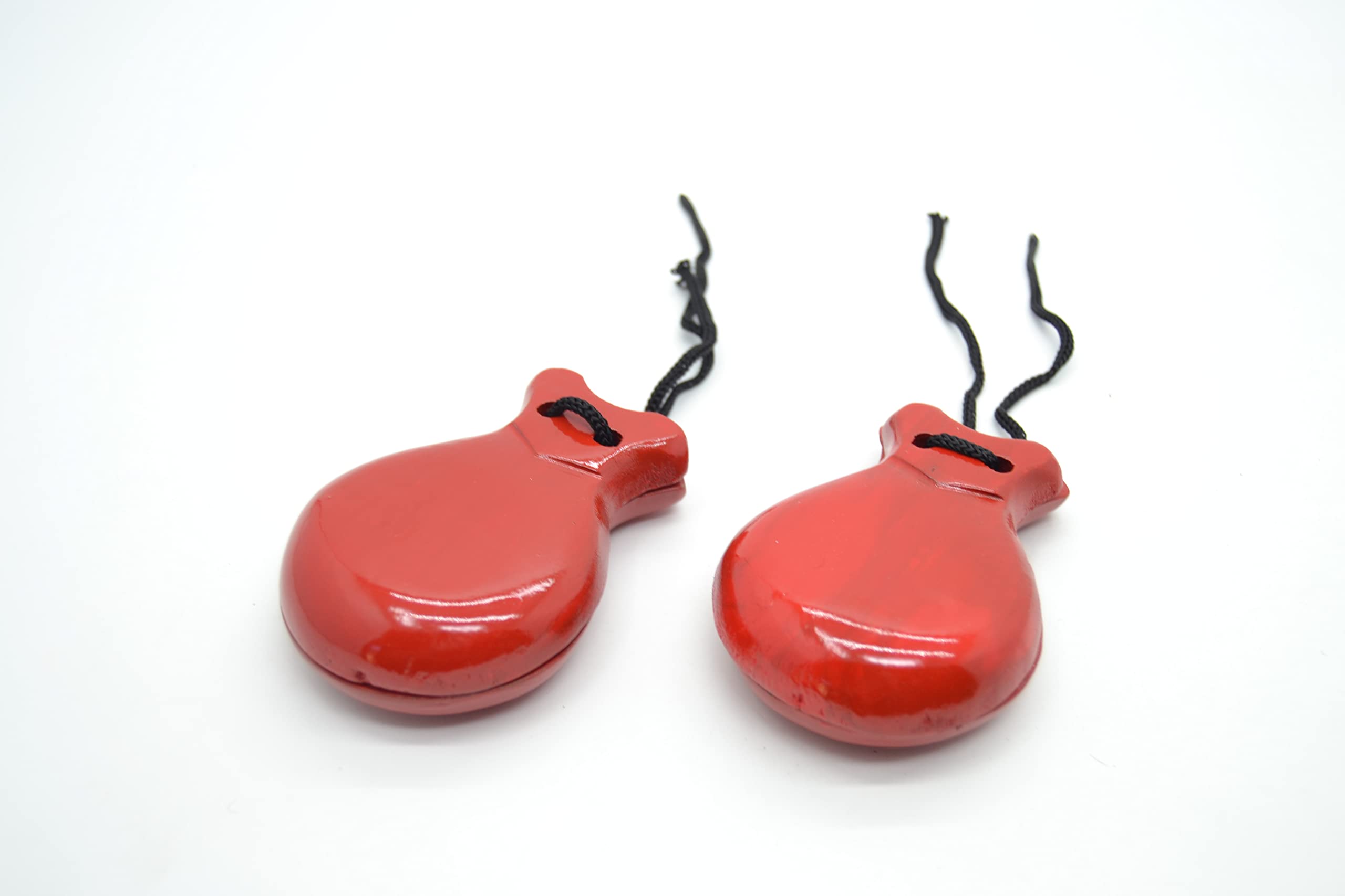 Spanish castanets Spanish Chestnut red, Red for Adults