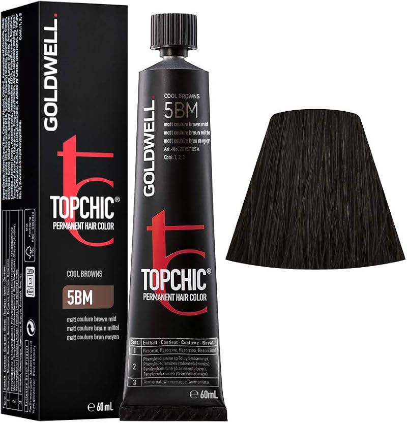 Goldwell Top Chic 5BM TB 60ML Permanent Hair Colour Matt Brown