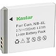 Kastar 1-Pack NB-6L Battery Replacement for Minolta MND20 44 MP / 2.7K Ultra HD Digital Camera, Minolta MN50WP 48MP Autofocus 5K UHD Waterproof Camera