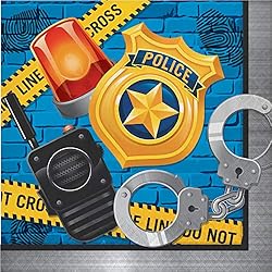 Olive Occasions Police Birthday Party Supplies