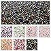 David Angie Fine Sequins Glitter Faux Leather Sheets 7 Pcs 8