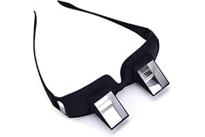 Valuu Lazy Glasses Bed Prism Glasses Spectacles Horizontal High Definition Glasses Prism Periscope Lie Down Eyeglasses for Reading and Watch TV in Bed Unisex