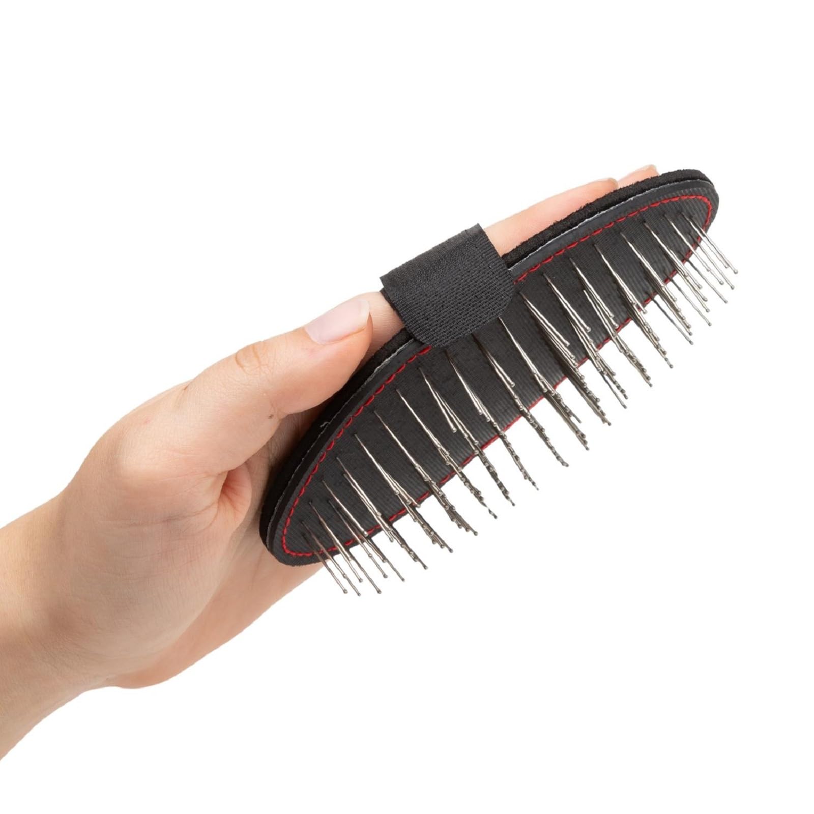 Mikki Dog, Puppy, Cat Grooming Palm Pad Glove Brush - Gentle Grooming - For Terriers and Wire Coats