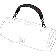 Desing Wish Removable Speaker Handle Strap Compatible with JBL Xtreme/Xtreme 2/ Xtreme 3/ W-King X10/ ZEALOT S67 Outdoor Travel Speaker Handle Belt (Black)