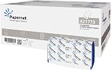 Papernet V-Fold Hand Towel 421773 Recycled Blue 4800 Sheets 1 Ply view 1