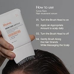 Growturn Hair serum with Built in Brush for Hair