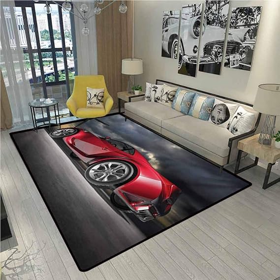 Cars Kids Rugs Living Room Rugs Rugs for Living Room Modern