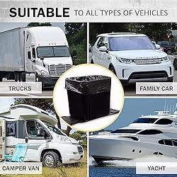 Car Trash Can Large Capacity Automotive Garbage Bin