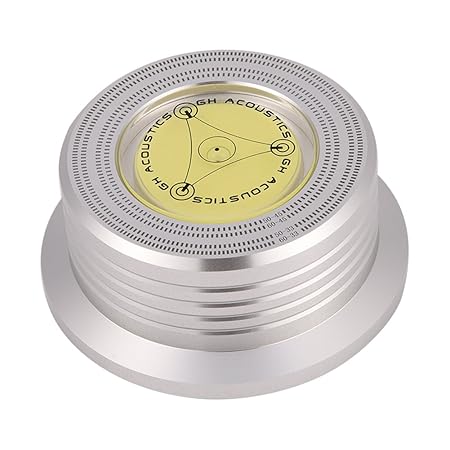 Asixx Plattenspieler Stabilizer, Plattenstabilisator Record Gewicht aus Aluminiumlegierung Passt zu den meisten LP-Drehscheib
