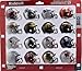 Riddell Pocket Pro Speed Helmet Big Ten 10 Conference (16 Helmets) - Set includes: Indiana, Illinois, Maryland, Michigan, Iowa, Minnesota, Michigan State, Ohio State, Nebraska, Northwestern - 2018 Set