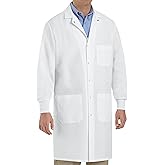 Red Kap Unisex Adult Specialized Cuffed Lab Coat With 3 Exterior Front Pockets