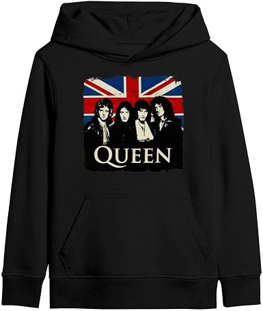Amazon.com: Naicissism - Sudadera con capucha para niños, diseño de reina  con cordón y bolsillo: Clothing