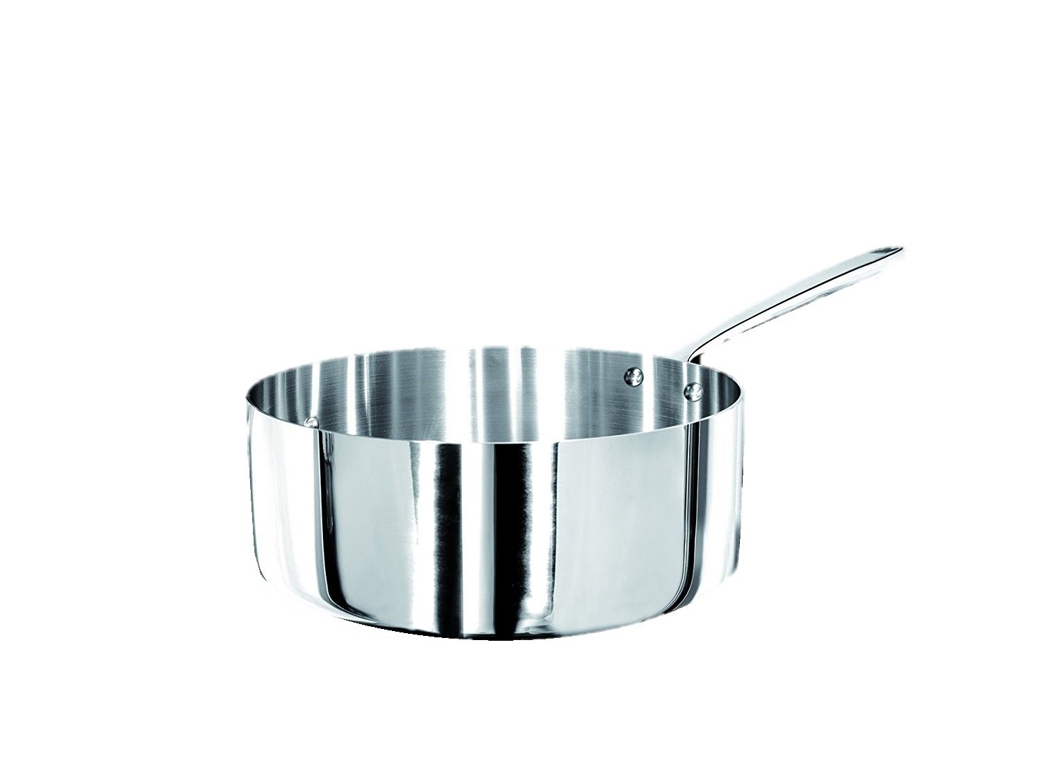 Pentole Agnelli Profi-Kochtopf – Aus Reinem Aluminium, 5 Mm Stark, 40 Cm Durchmesser, Mit 2 Griffen, Made In Italy