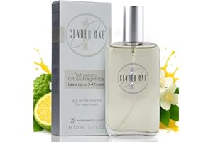 PB ParfumsBelcam Gender One Eau de Toilette Spray for Men & Women - Fresh Citrus & Green Tea Scent with Bergamot, Cardamom, J