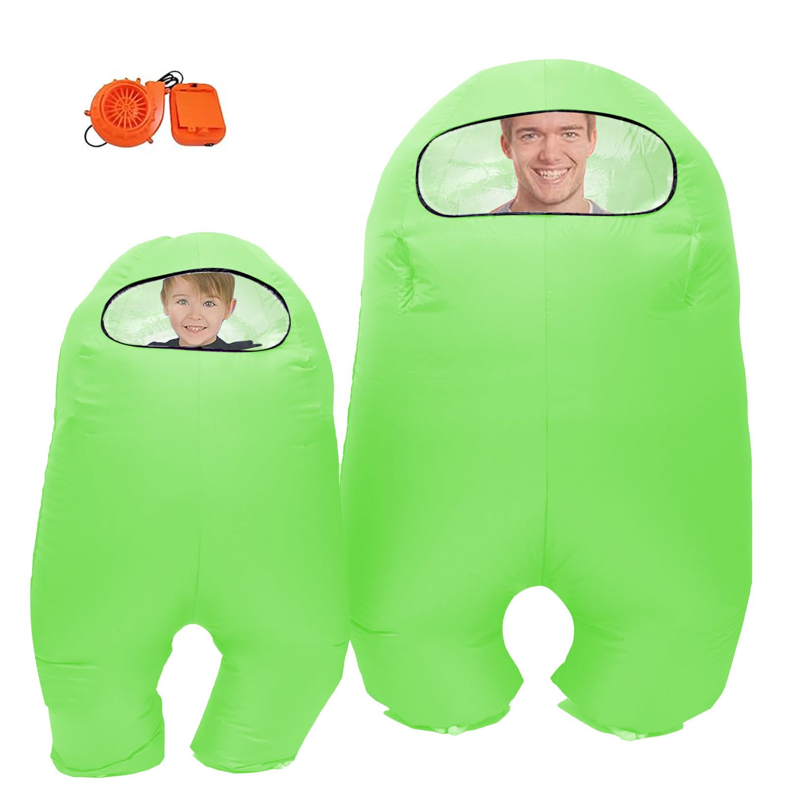Photo 1 of FANFX Inflatable Astronaut space Costume Inflatable costume Full Body Suit Halloween Cosplay Costumes