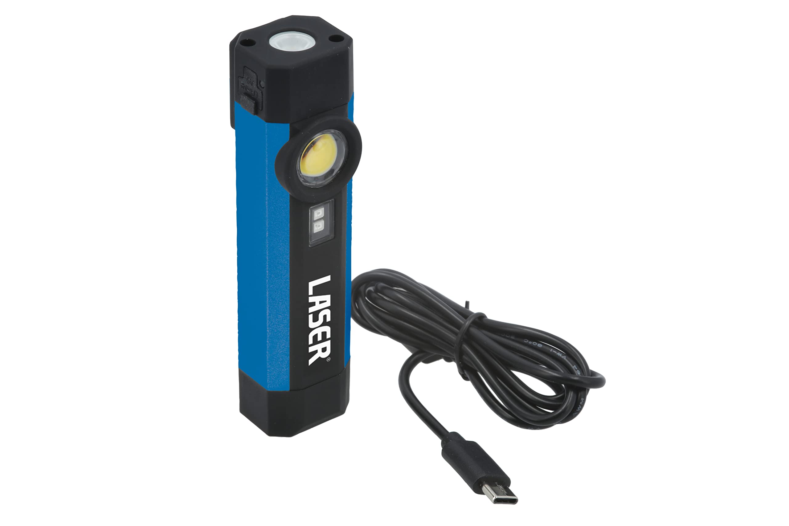 Laser 8598 Aluminium Rechargeable Mini Pocket Light with UV