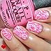 PUEEN Nail Art Stamp Collection Set 24B-L STAMPING BUFFET - LEISURE - NEW Set of 24 All You Can Stamp Full Size Stamping Image Plates Manicure DIY (Infinite Images With Your Creativity) Now with
