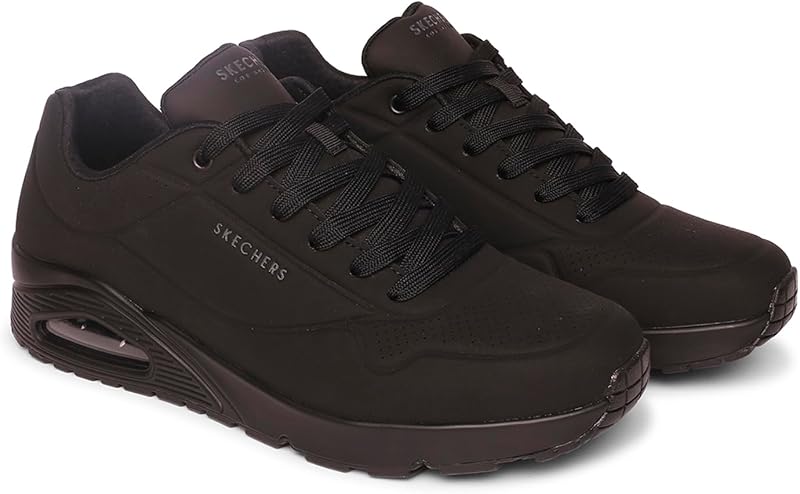 Uno Stand On Air, Scarpe da ginnastica Uomo, Black Durabuck Trim, 42 EU