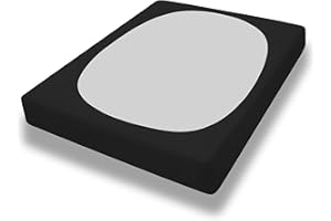 PureFit Housse extensible pour sommier tapissier – Élastique ajusté autour des 4 côtés, résistante aux plis et à la décolorat