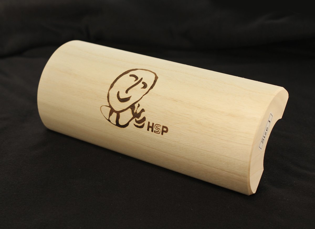 HSP Wooden Pillow(wp) for Neck Tension Relief and Spinal