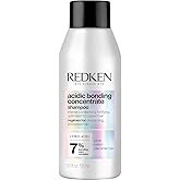 Redken Acidic Bonding Concentrate Shampoo For Damaged Hair Repair - Strengthens and Repairs Weak and Brittle Hair, Sulfate-Free, With Citric Acid