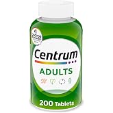 Centrum Multivitamin for Adults 18 and Over, 200 Tablets | Contains B Vitamins, Vitamin C, Vitamin E and Antioxidants, Supports Healthy Immune Response, GLP-1 Support