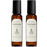 Fir & Cedar Room Spray, Concentrated Room Spray for Home Fragrance, Long Lasting Air Fresheners for Home, Bedding, Fabrics, Odor Eliminator, 8.12 fl oz