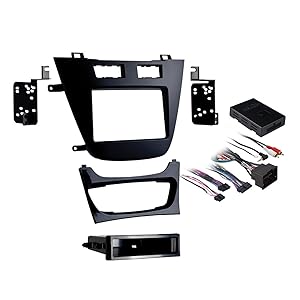 Metra 99-2022B Allows Users to Relocate Factory Climate Controls for Double Din Without Dash Modifications,