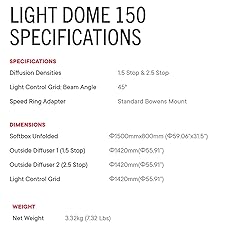 Aputure Light Dome 150 Softbox,150cm Large Deep