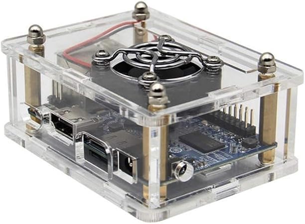 Qiyue Bao Zhuang Accesorios 4-en-1 Orange Pi One + disipador de Calor del Ventilador