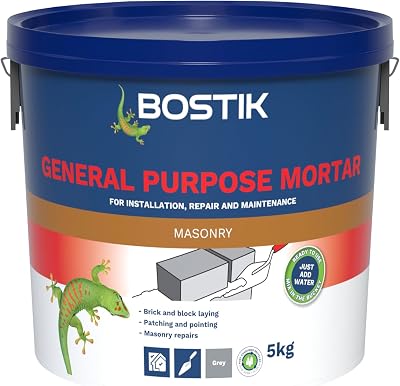 Bostik Cementone General Purpose Mortar 5kg Ready Mixed Mortar