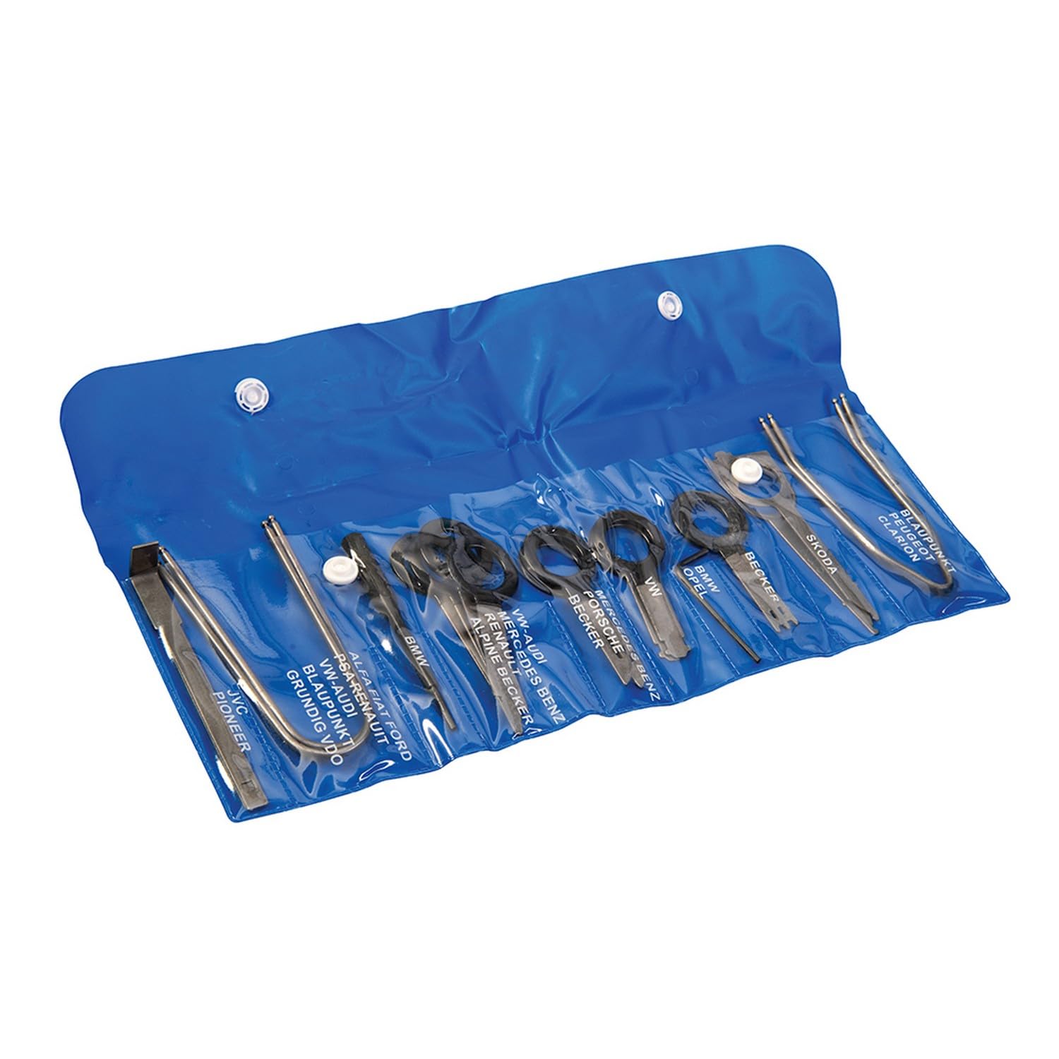 Silverline Radio Removal Kit 20pce (333101), silver