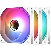 Thermalright TL-C12W-S V3 CPU Case Fan 120mm ARGB Fan with ARGB Mirror Light Effect, 4pin PWM Silent Computer Cooler Fan, for