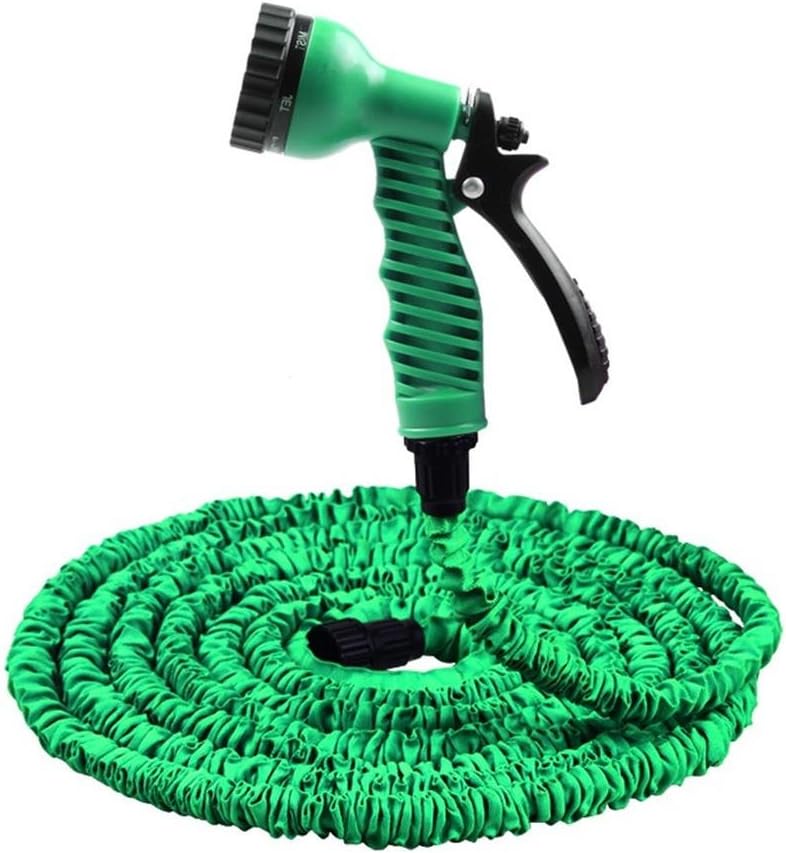 Spray Gun ,Multifunctional high-pressure foam water spray gun home garden lawn Pet Wash car Portable telescopic high-pressure self-service manual washing machine household brush car tools wash water gun , green elongation after 7.5 m