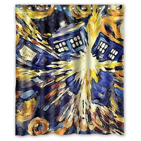 Special Designed Hot Tardis Doctor Dr Who Police Box Shower