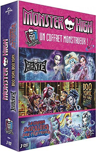 Monster High - Coffret : Boo York + Hanté + La Grande Barrière Des Frayeurs - Pack
