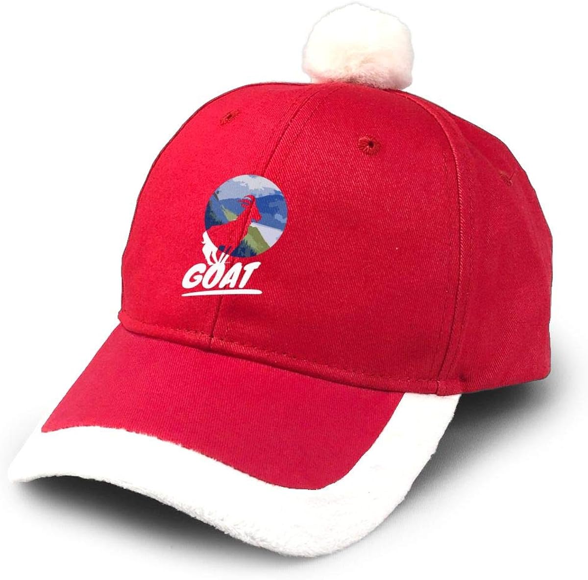 vintage red baseball cap