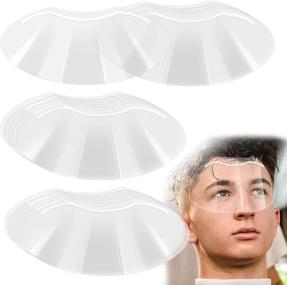 ZWZNBL 35pc Eye Protection Patch Soft Clear Shower Mask Hairdressing Salon